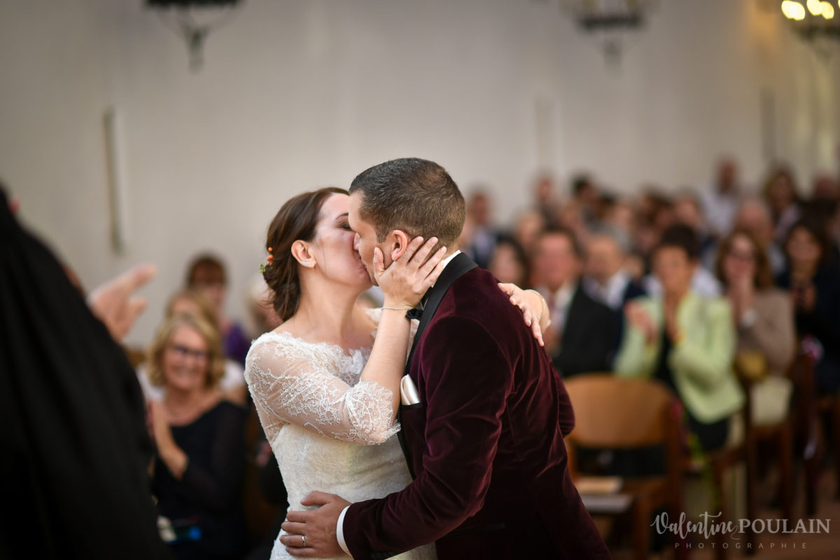 Mariage palette couleurs automne - Valentine Poulain baiser