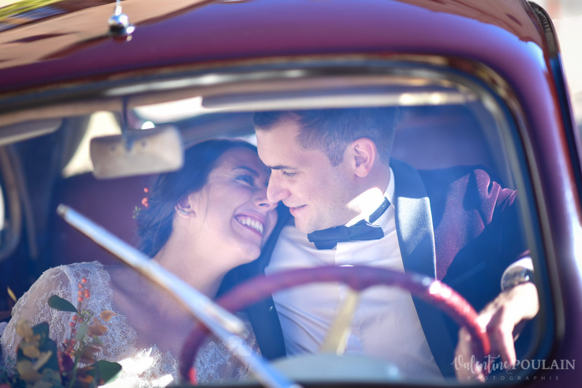 Mariage palette couleurs automne - Valentine Poulain voiture