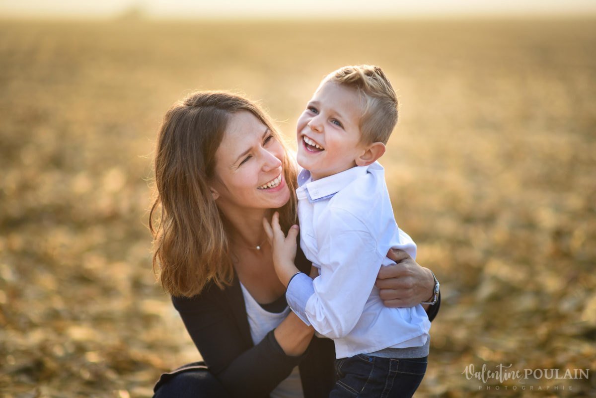 Shooting famille quel âge - Valentine Poulain rires