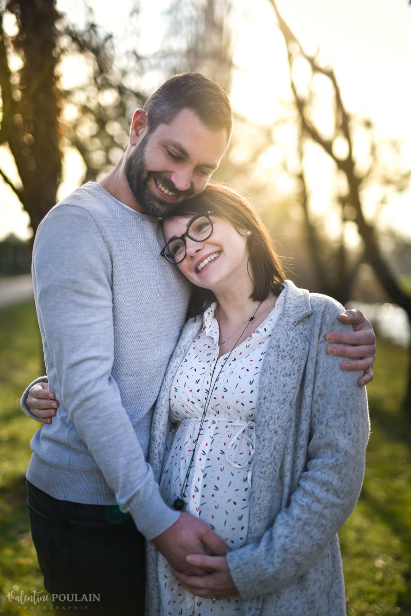 Grossesse nature sourires - Valentine Poulain
