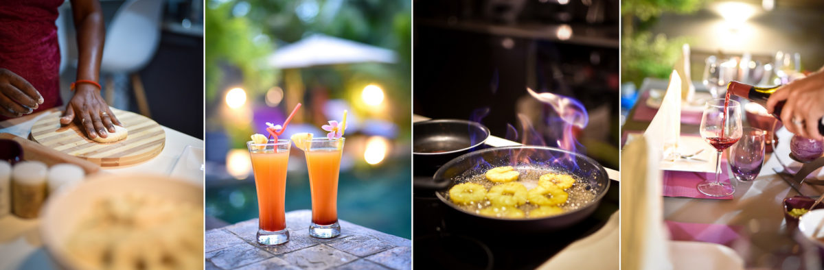 Villa Ile Maurice - Valentine Poulain repas