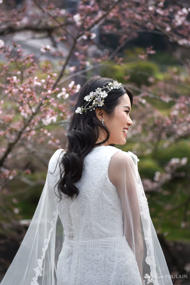 Shooting mariée Japon - Valentine Poulain look