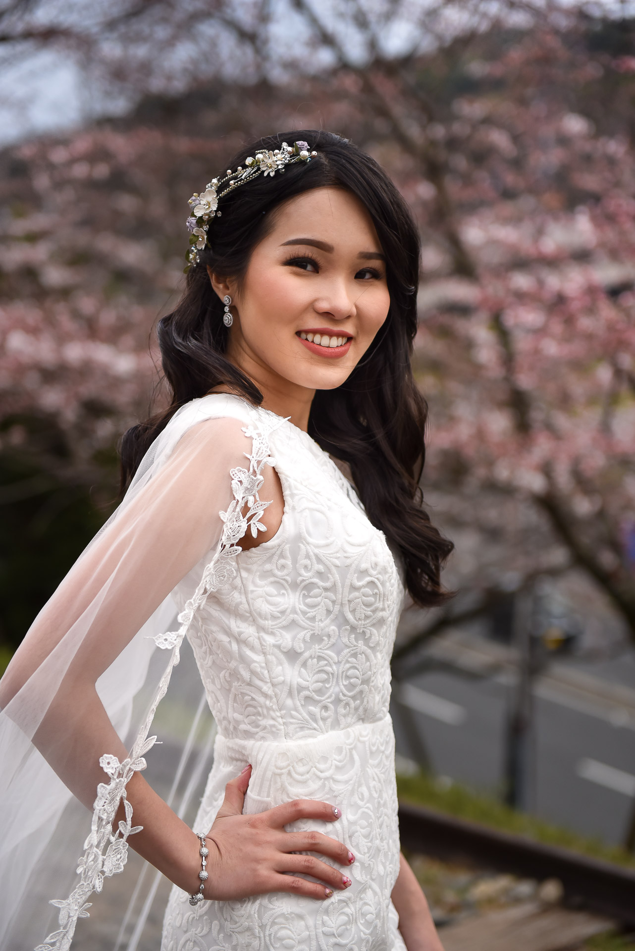 Shooting mariée Japon - Valentine Poulain mannequin