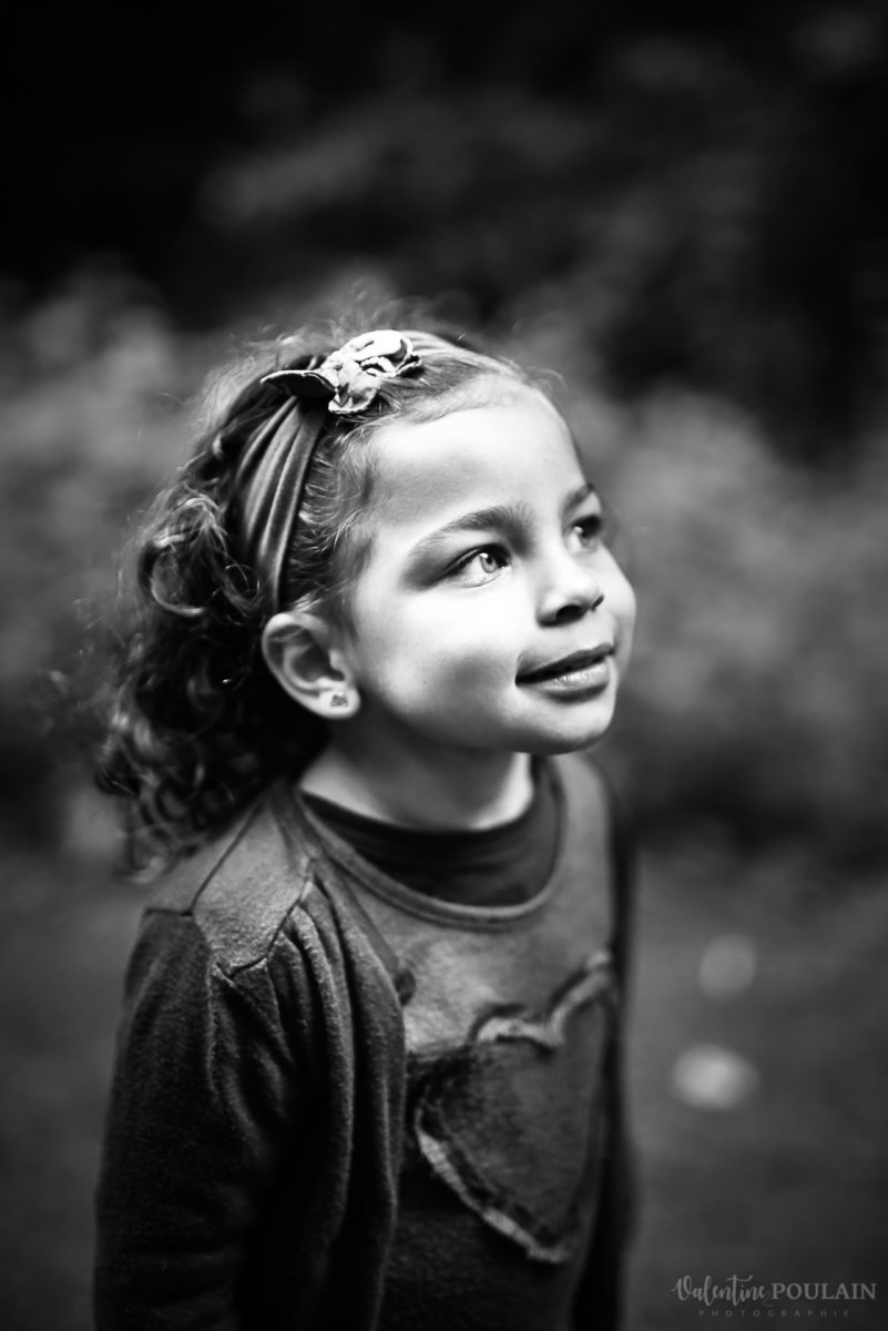 Portrait enfant N&b - Valentine Poulain