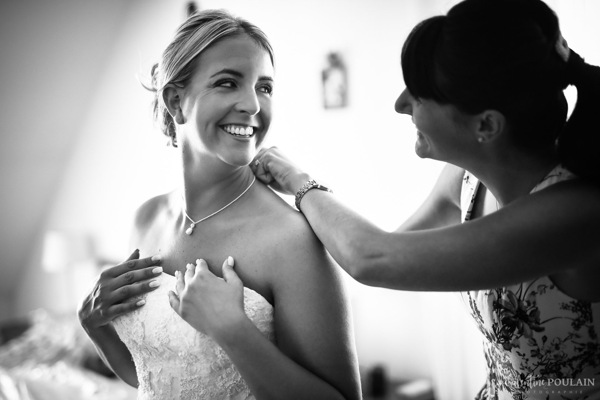 Mariage fun Petit Wettolsheim - Valentine Poulain collier