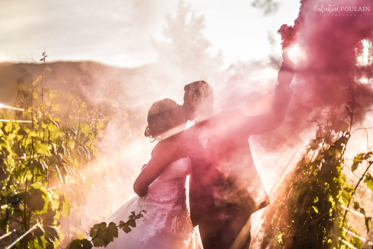 Mariage funky romantique Petit Wetto - Valentine Poulain