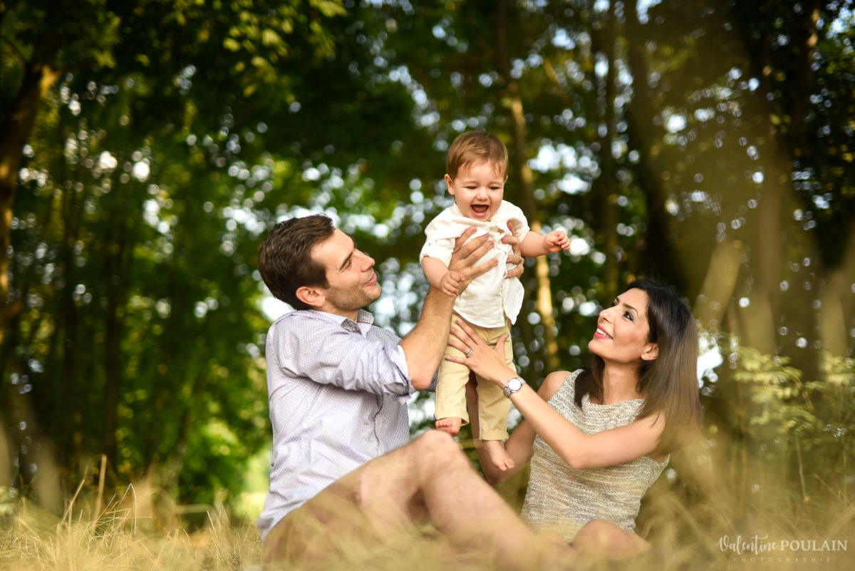 Famille paille campagne - Valentine Poulain