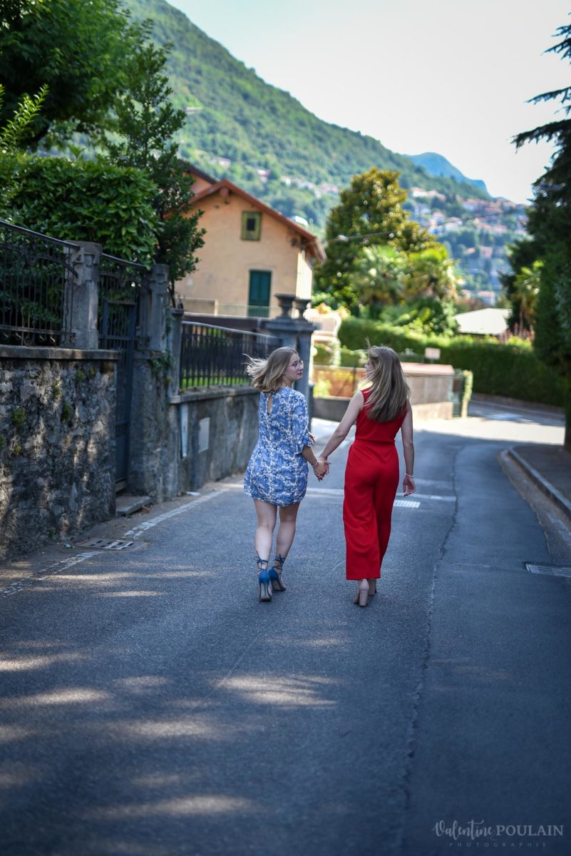 Shooting soeurs Italie - Valentine Poulain dos