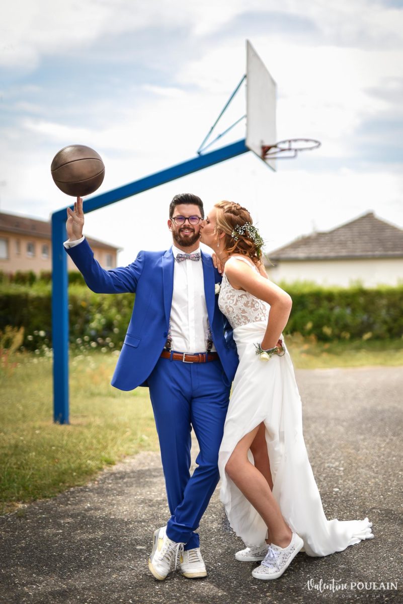 Wedding basketball - Valentine Poulain