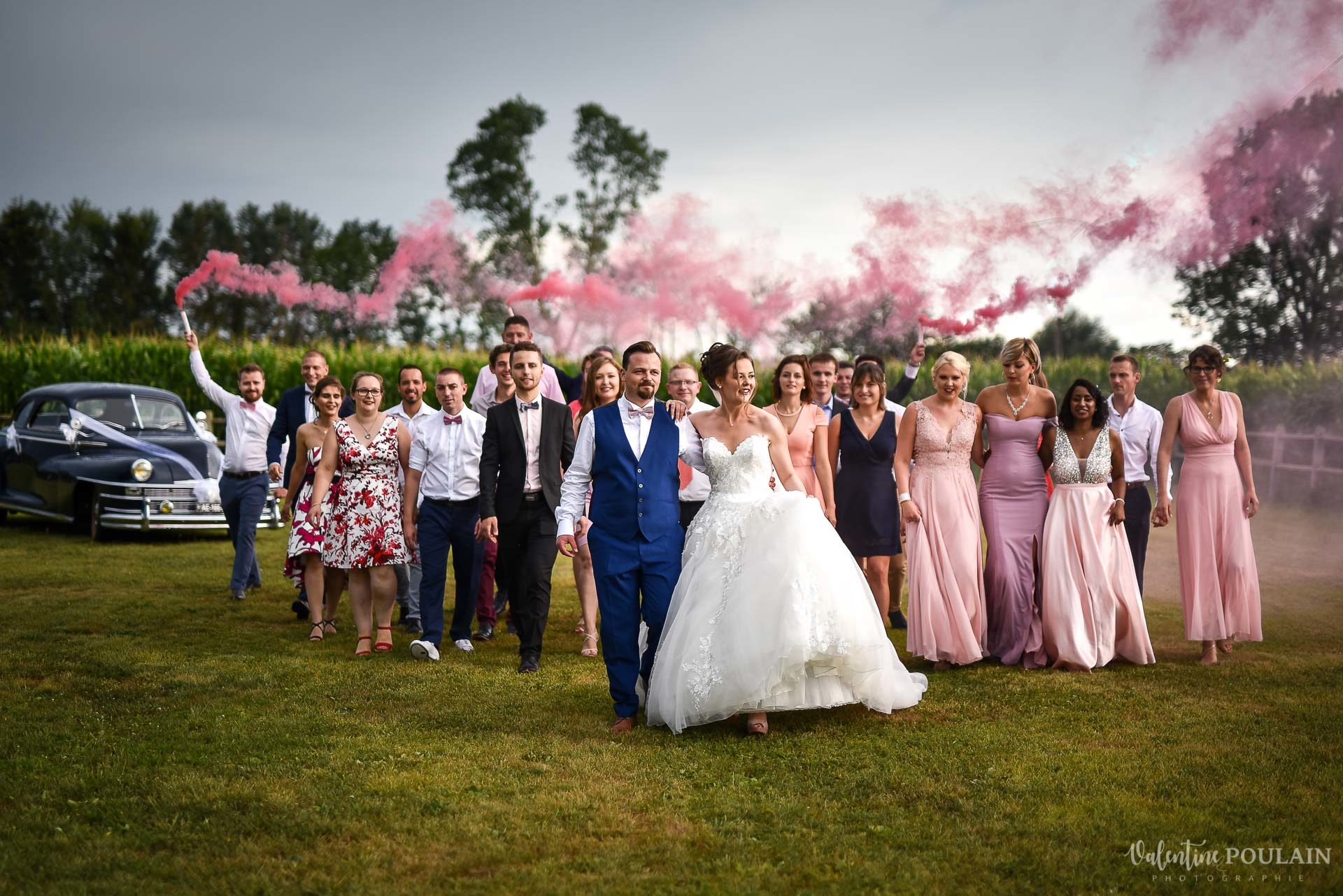 Mariage cool ferme weyerbach - Valentine Poulain groupe fun marcher