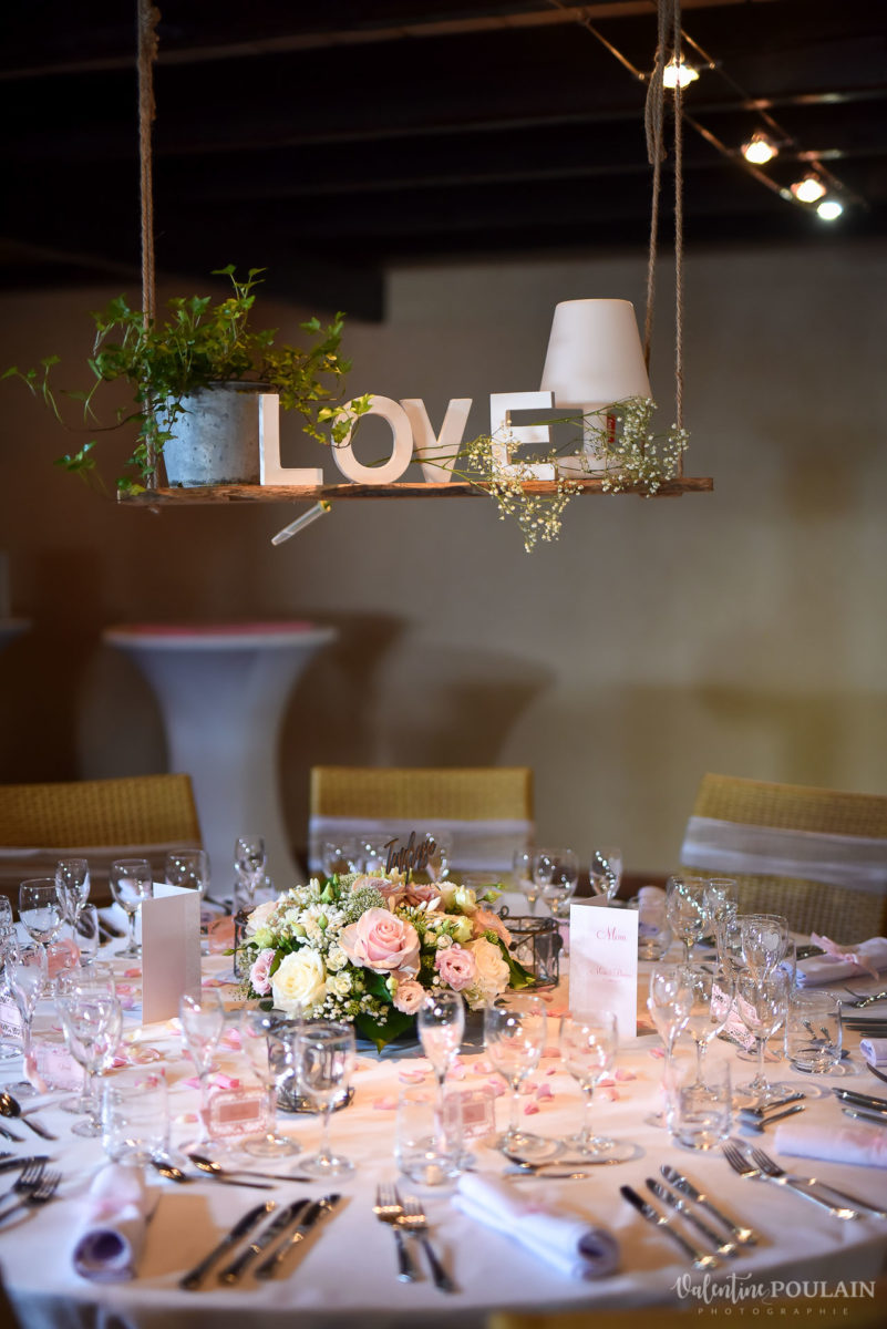 Mariage cool ferme weyerbach - Valentine Poulain table