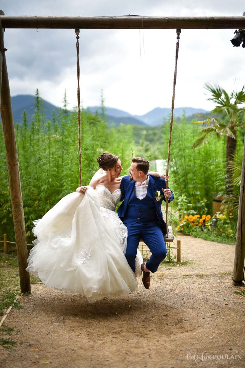 Mariage cool ferme weyerbach - Valentine Poulain balancoire