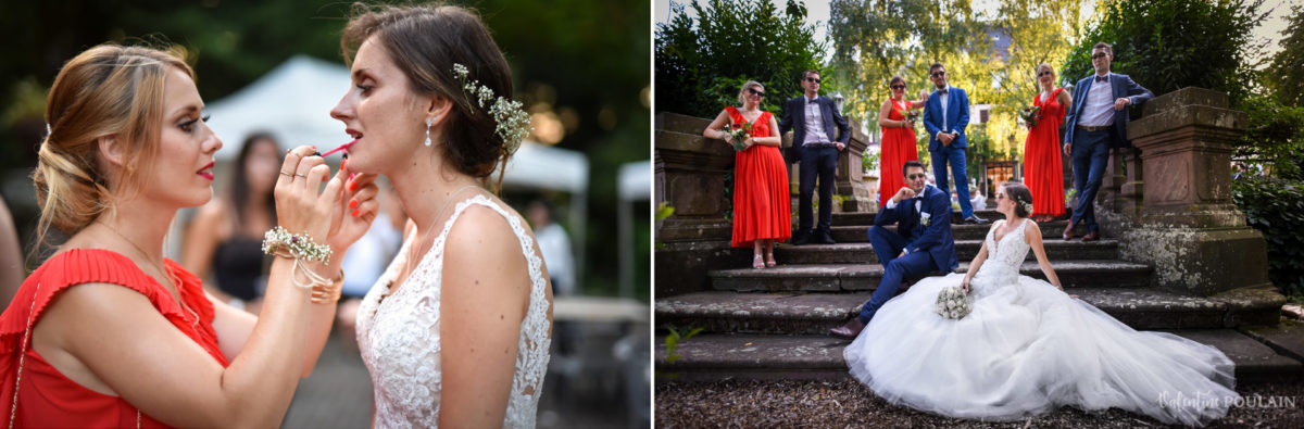 Mariage romantique Domaine Beaupré - Valentine Poulain amie