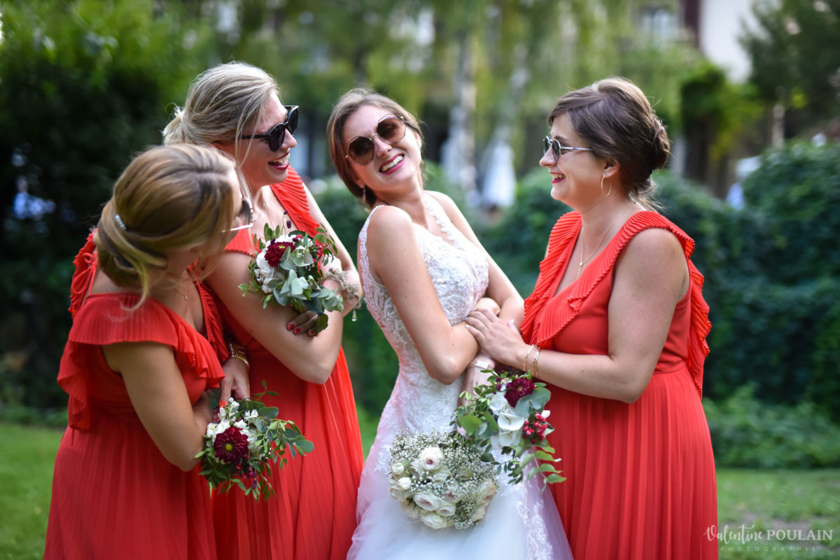 Mariage romantique Domaine Beaupré - Valentine Poulain girls