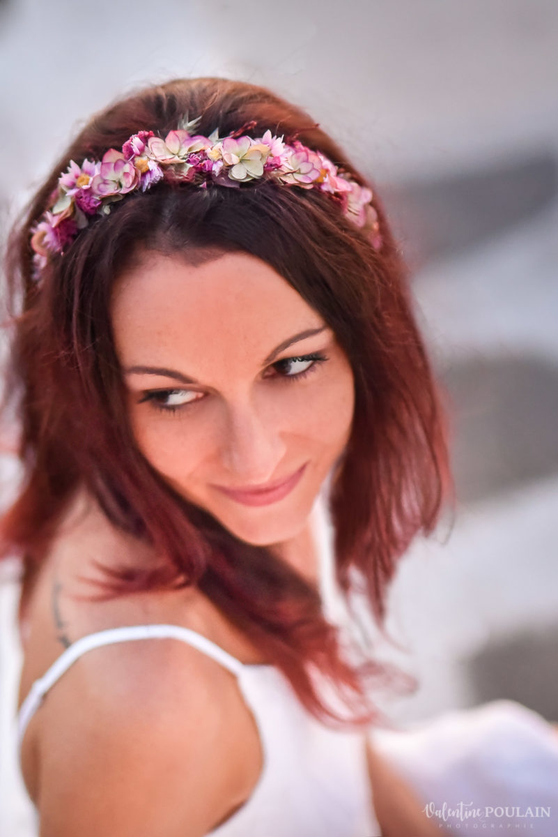 Shooting photo day after Santorin - Valentine Poulain couronne