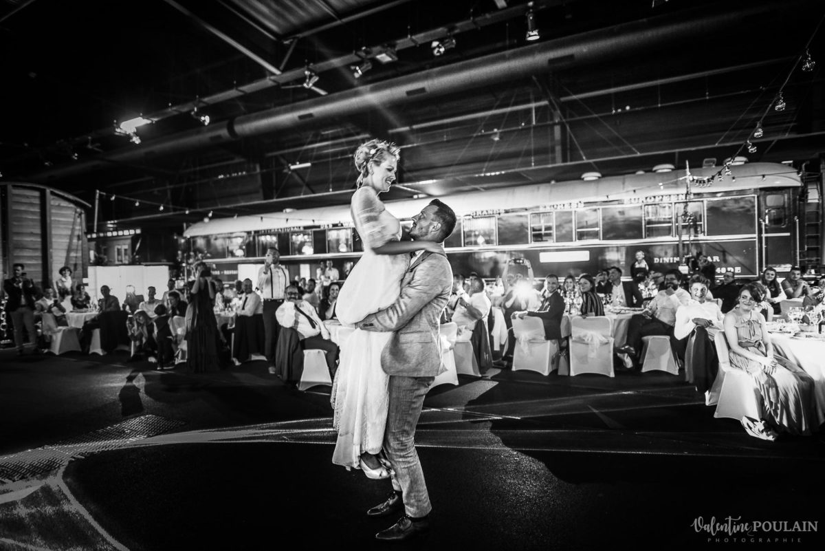 Mariage cité du train 1ère danse - Valentine Poulain