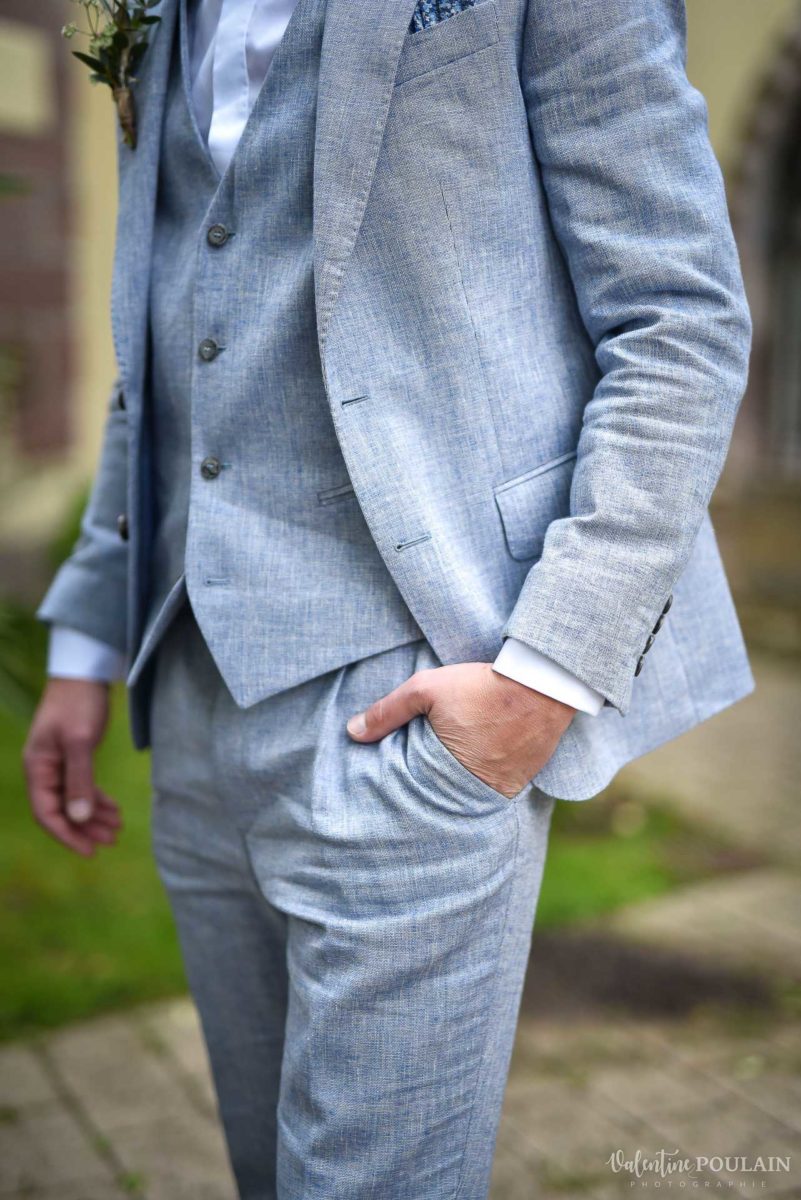 Mariage cité du train tenue - Valentine Poulain