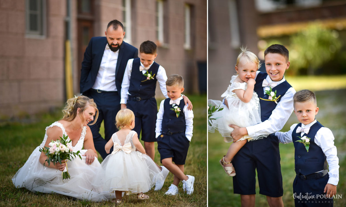 Mariage fun kermesse party - Valentine Poulain family