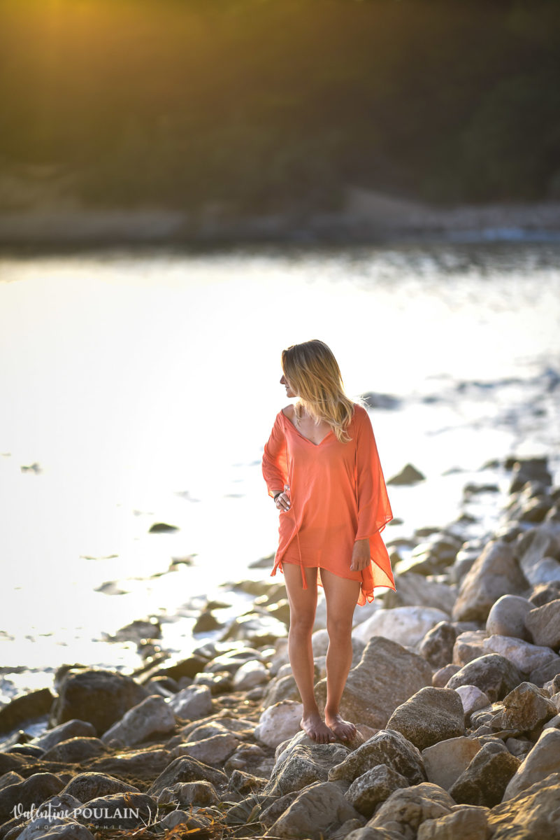 Shooting Portrait Calanques plage Sud - Valentine Poulain