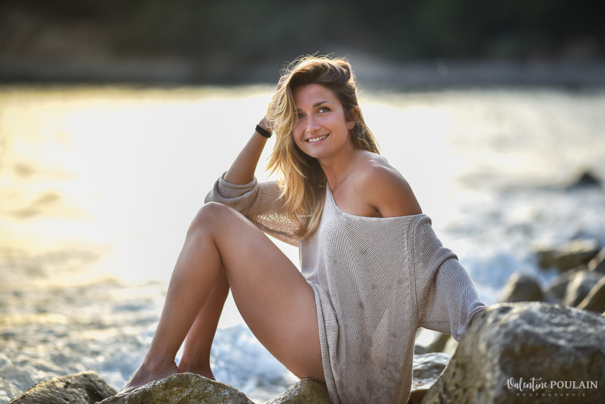 Rocher Shooting Portrait Calanques Sud - Valentine Poulain