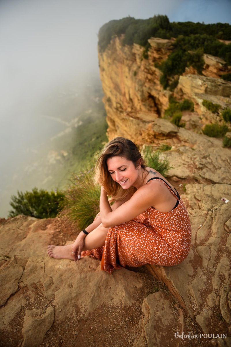 sourire Shooting Portrait Calanques Sud - Valentine Poulain