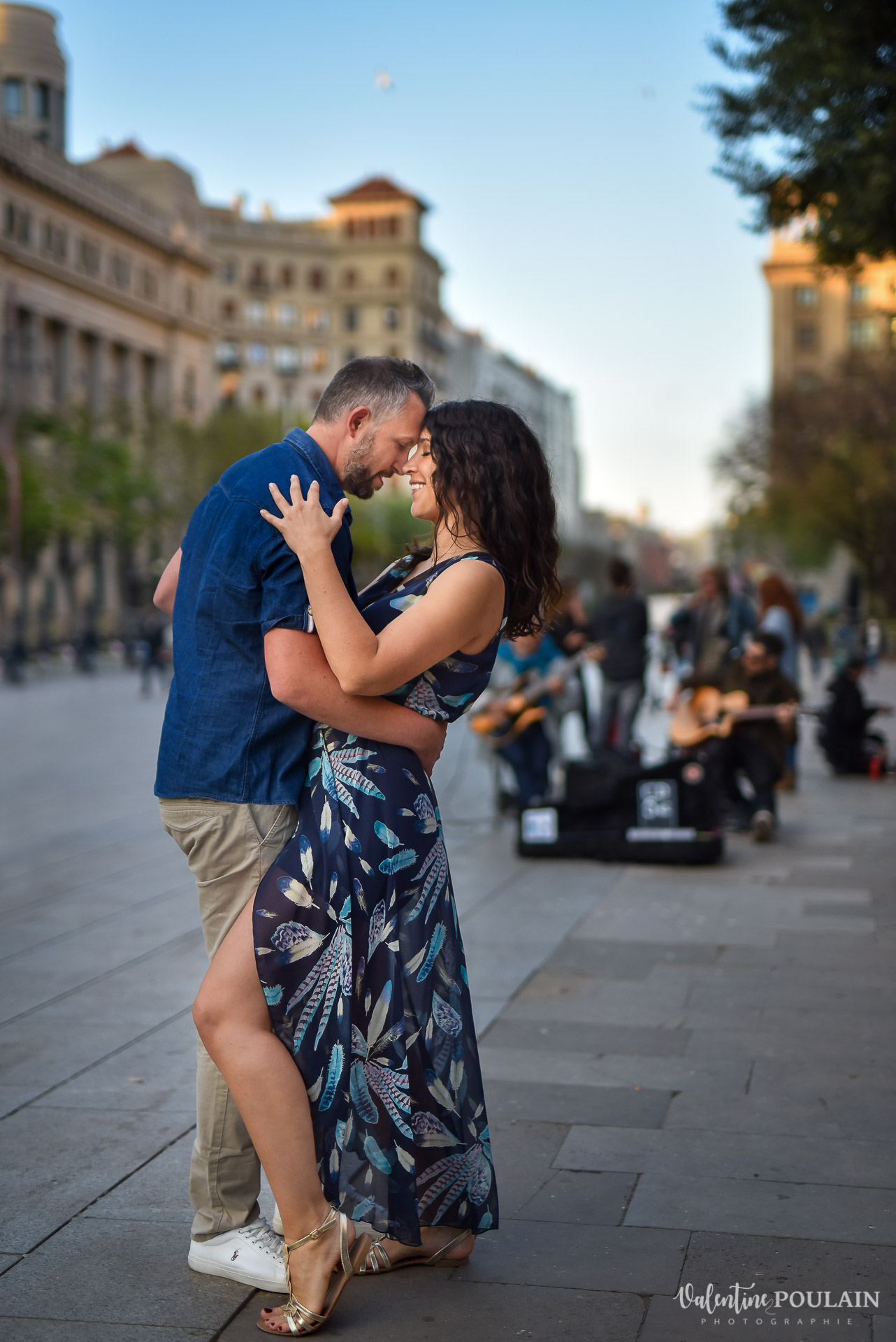Séance photo couple Barcelone - Valentine Poulain danse