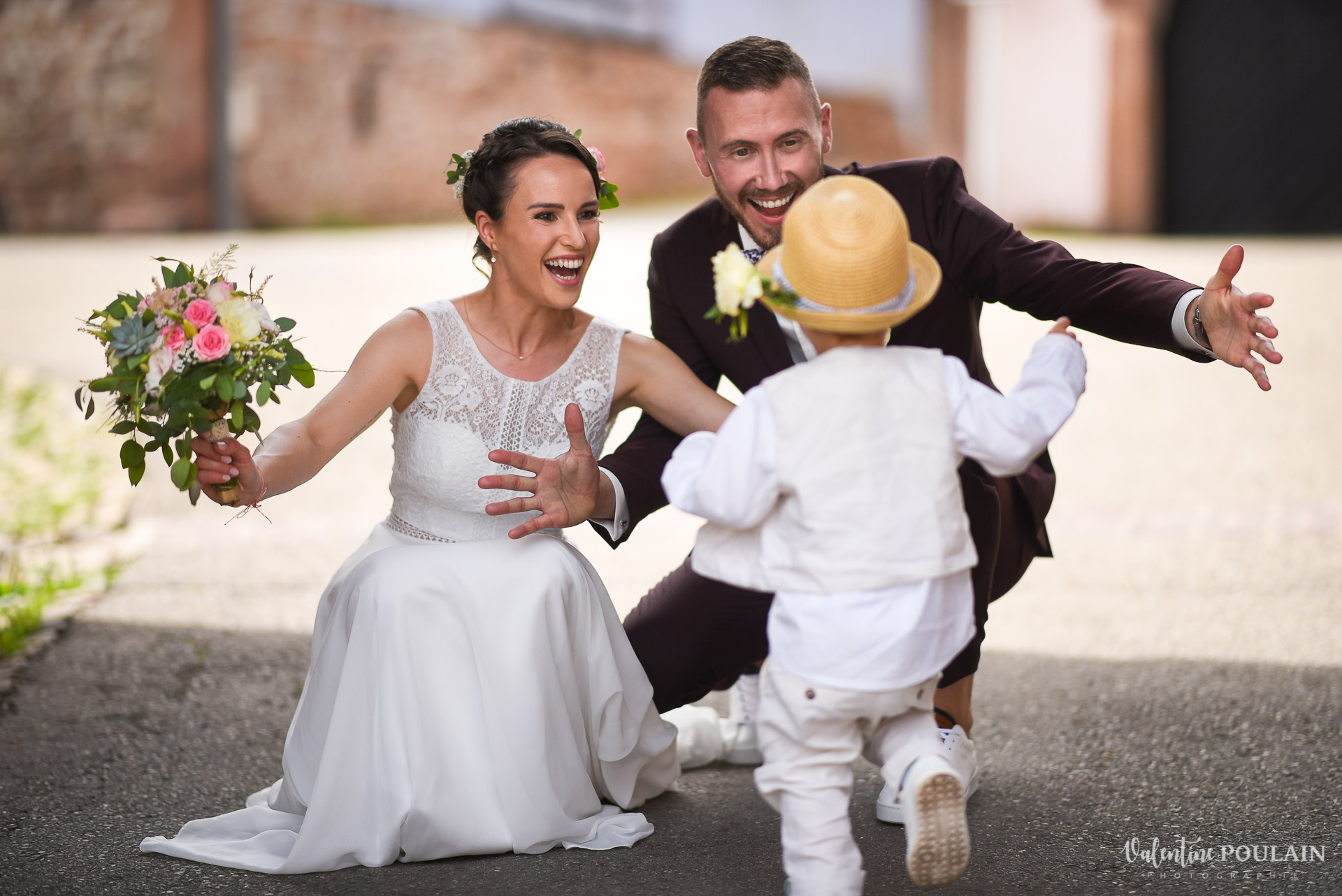 Mariage Domaine viticole Achillee - Valentine Poulain enfant