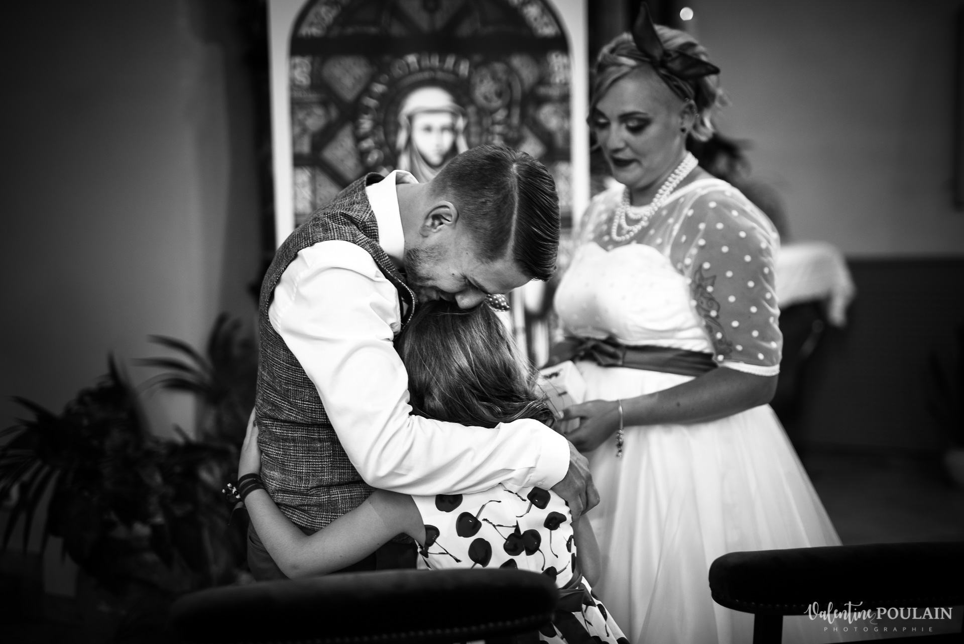 Mariage vintage rockabilly - Valentine Poulain calins