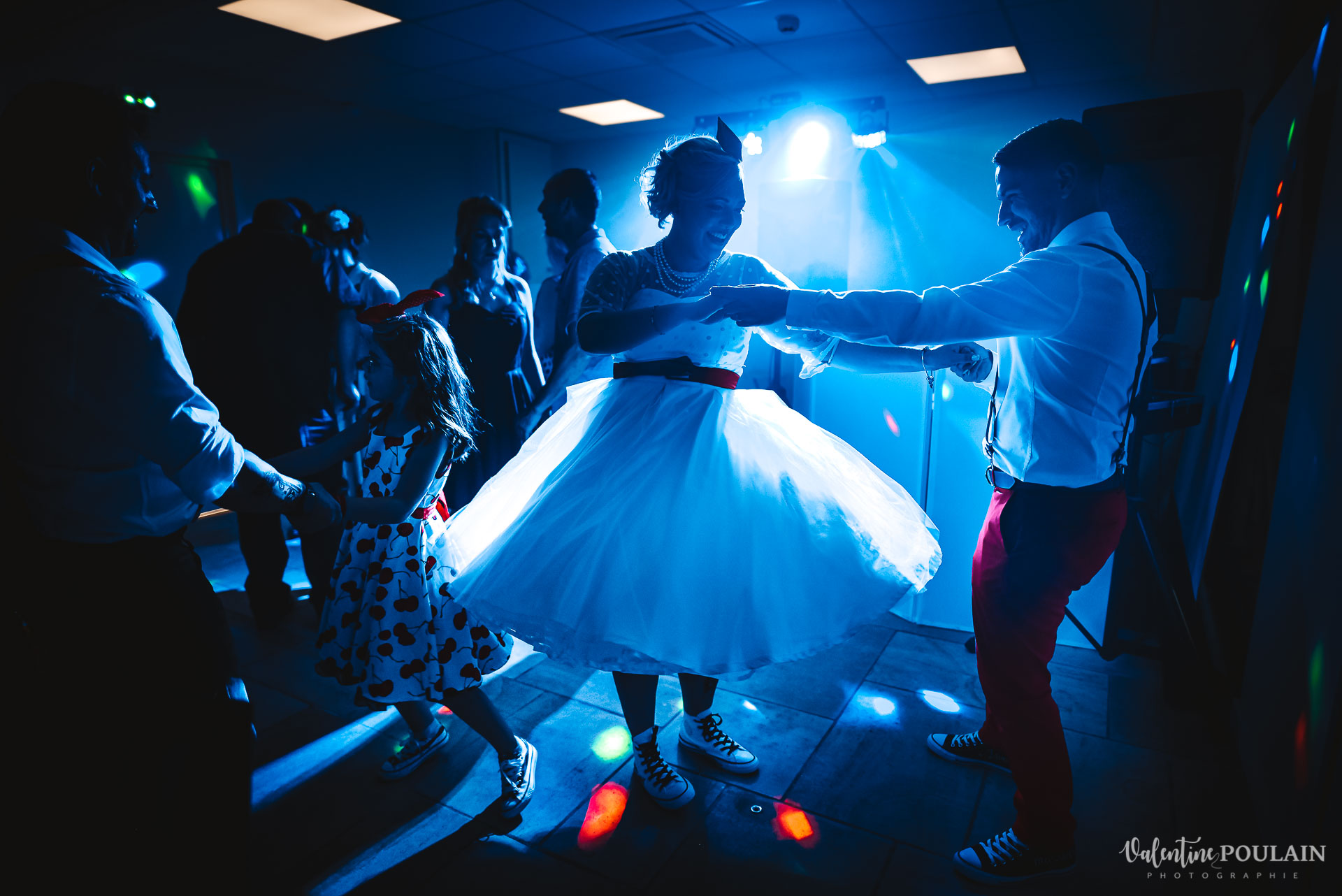 Mariage vintage rockabilly - Valentine Poulain couleur