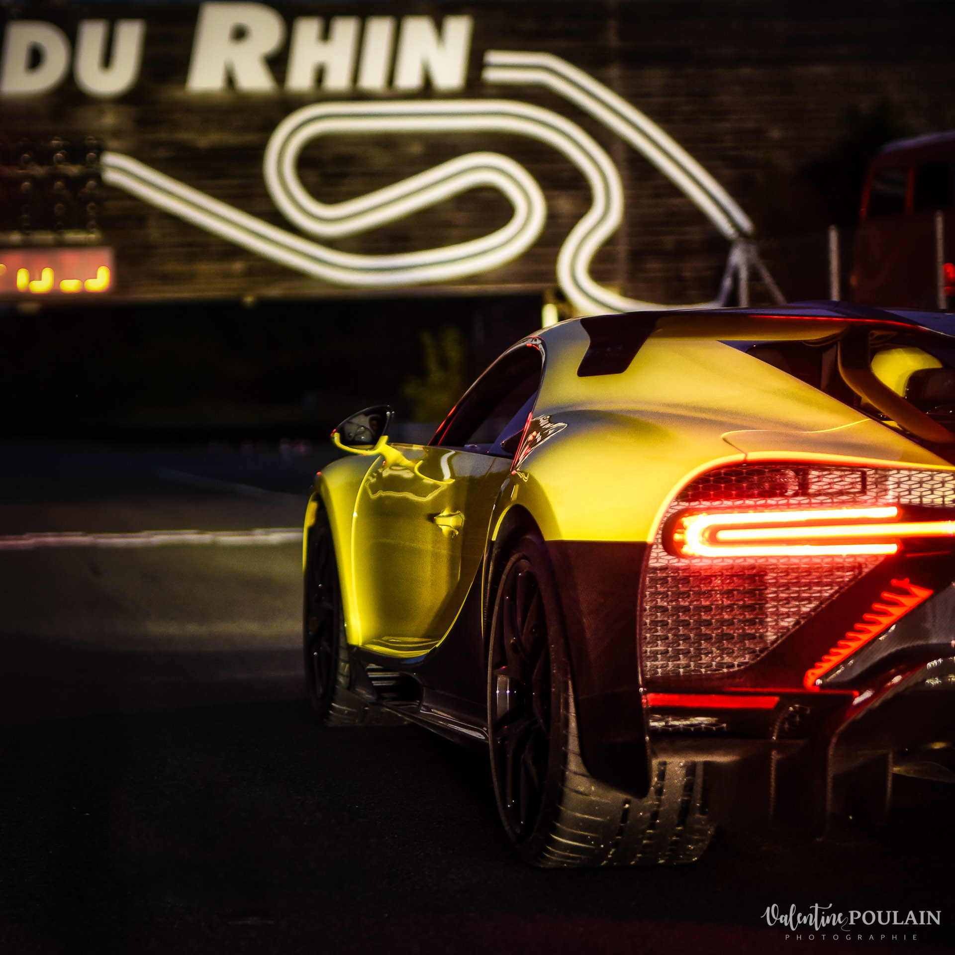 Reportage photo Evenement sportif Bugatti Chiron pur sport -automobile - Valentine Poulain