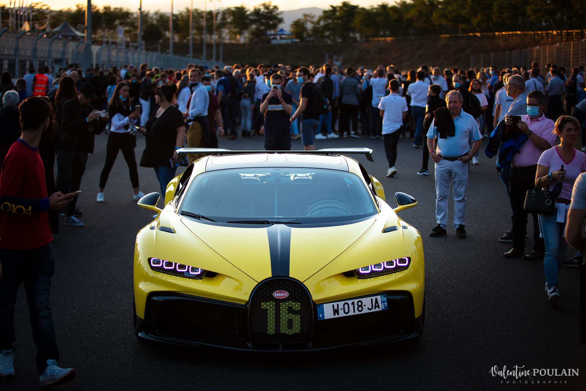 Reportage photo Evenement sportif Bugatti Chiron pur sport -automobile _ Valentine Poulain