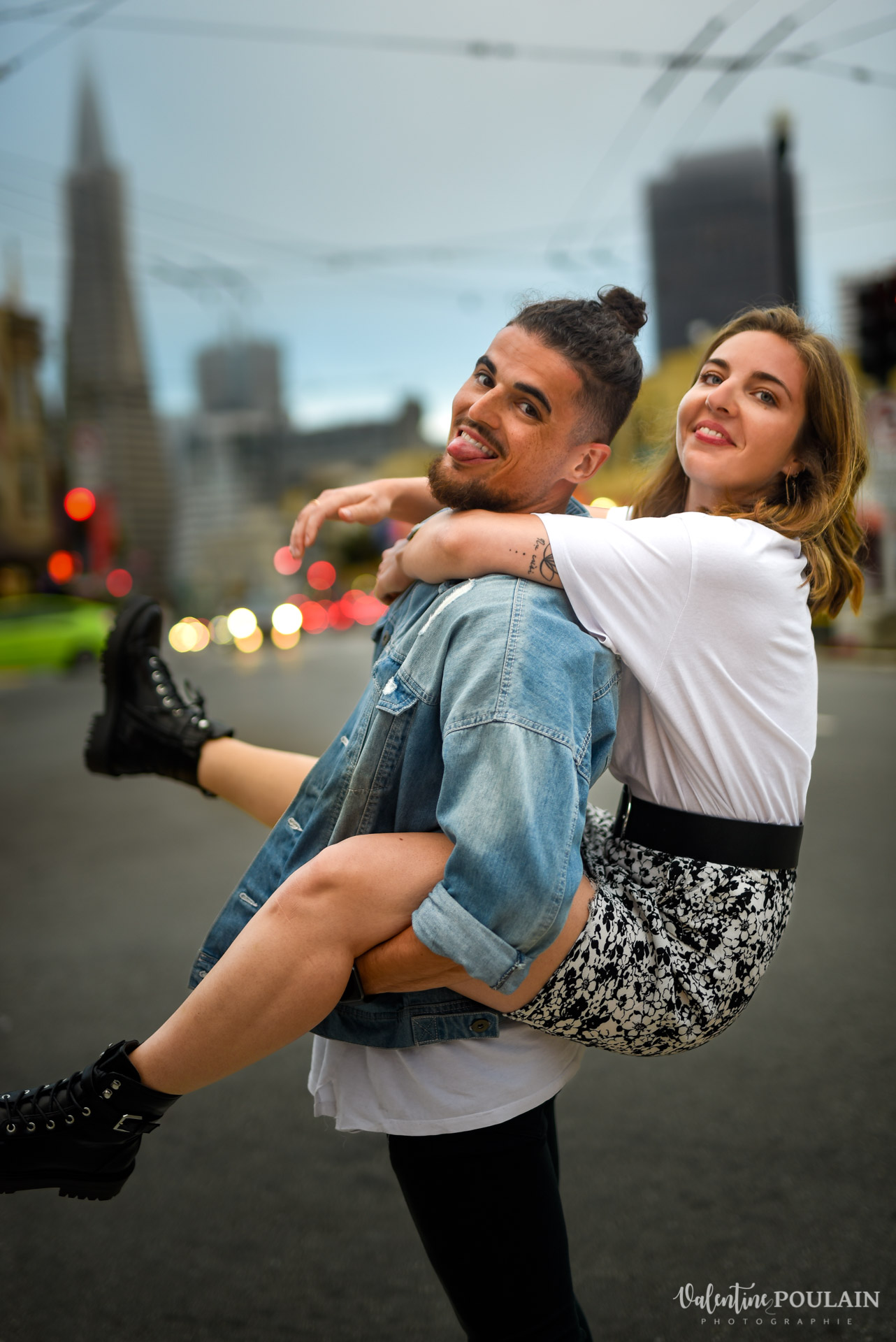 Shooting couple San Fransisco - Valentine Poulain dos